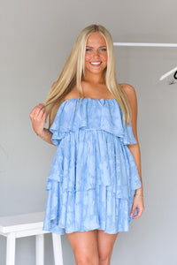 Harper Dress - Blue