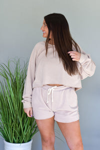 Soft Short Set - Tan