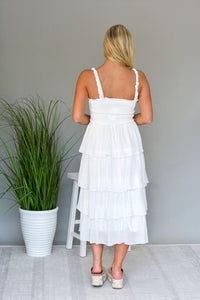 Benson Dress - White
