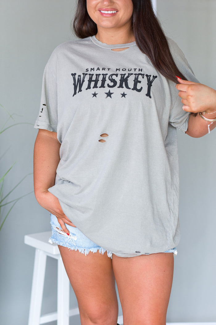 Whiskey Graphic - Cement