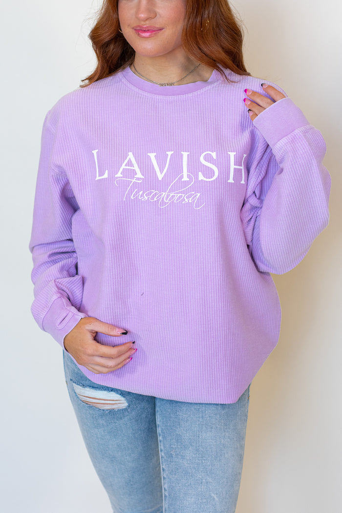 Lavish Cord - Lilac - Lavish Tuscaloosa