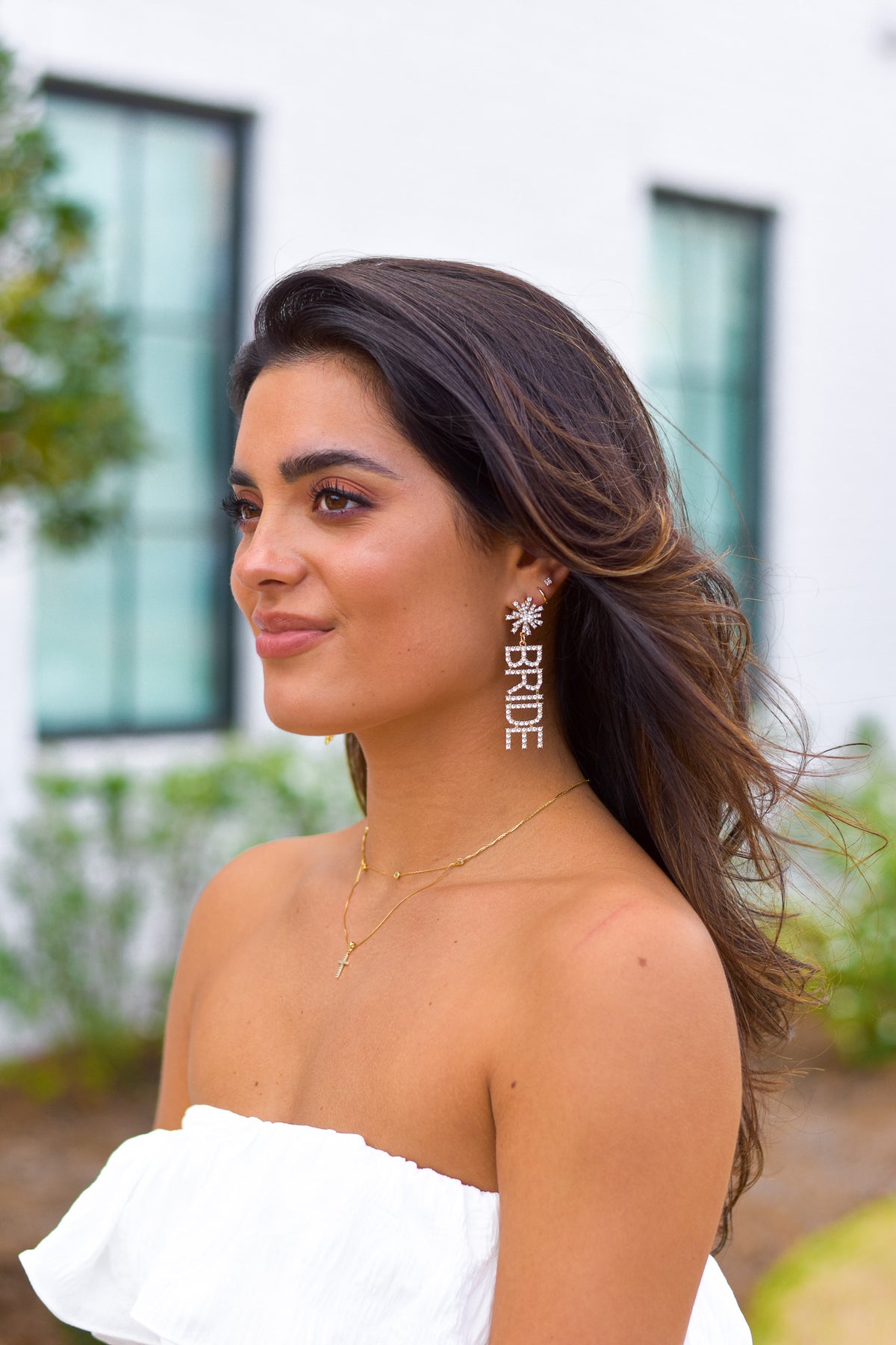 Bride Sparkle Earring - Lavish Tuscaloosa